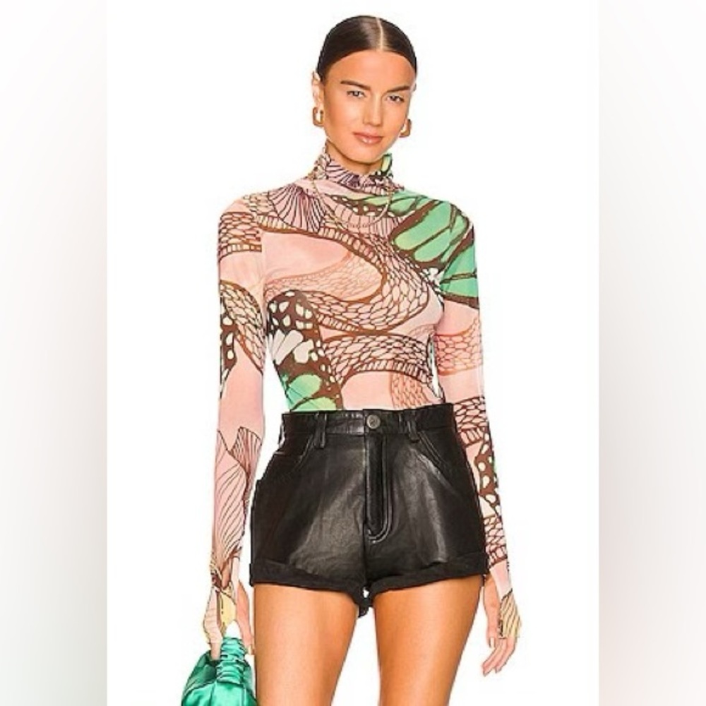 Women's Multicolor Patterned Top